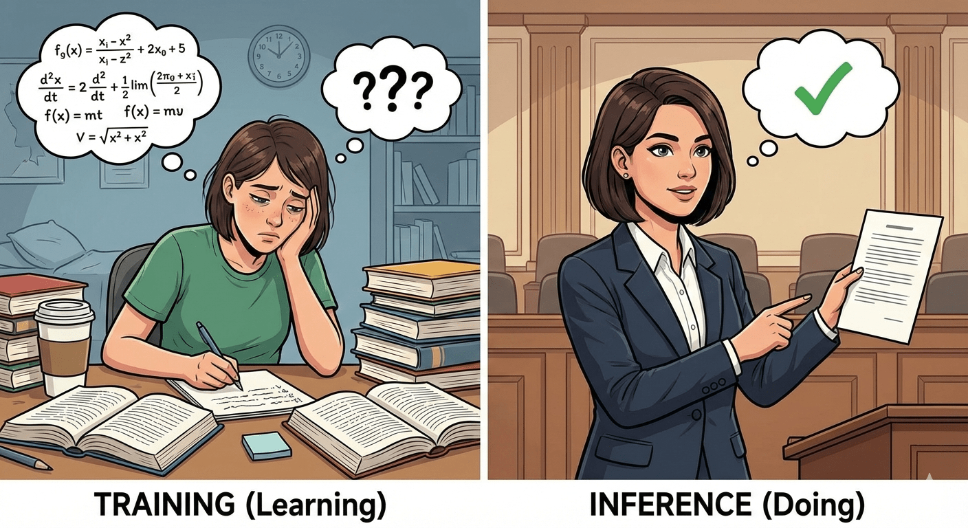 The Analogy — The Student vs. The Professional