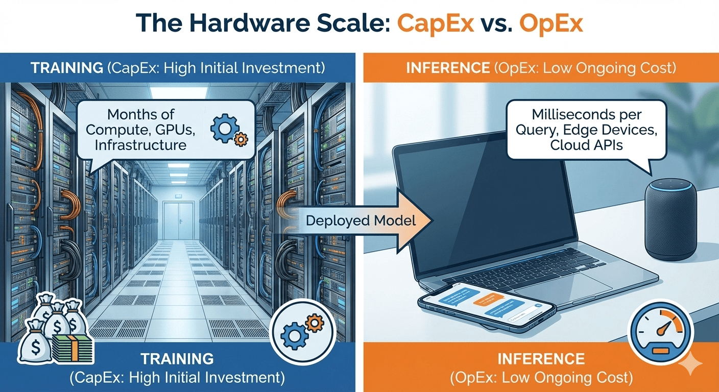 The Hardware Scale: CapEx vs. OpEx